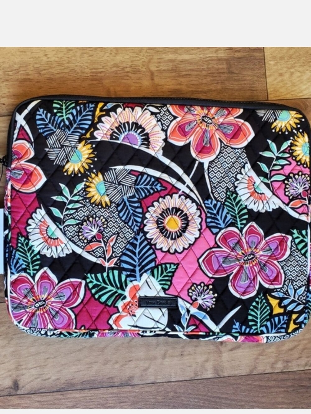Vera Bradley Padded Laptop Sleeve Kauai Floral NWT